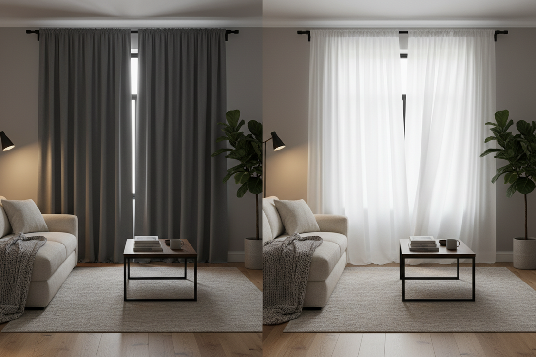 Blackout vs. Sheer Curtains: Which Should You Choose?
