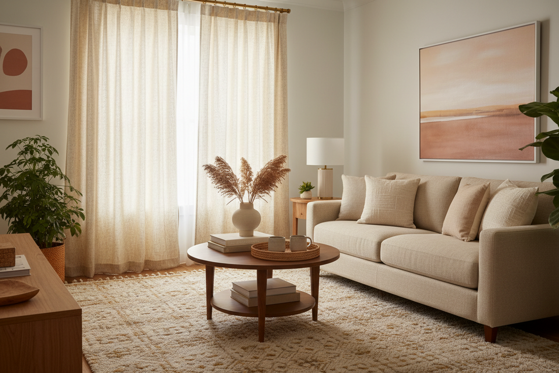How to Match Curtains with Rugs for a Cohesive Home Design