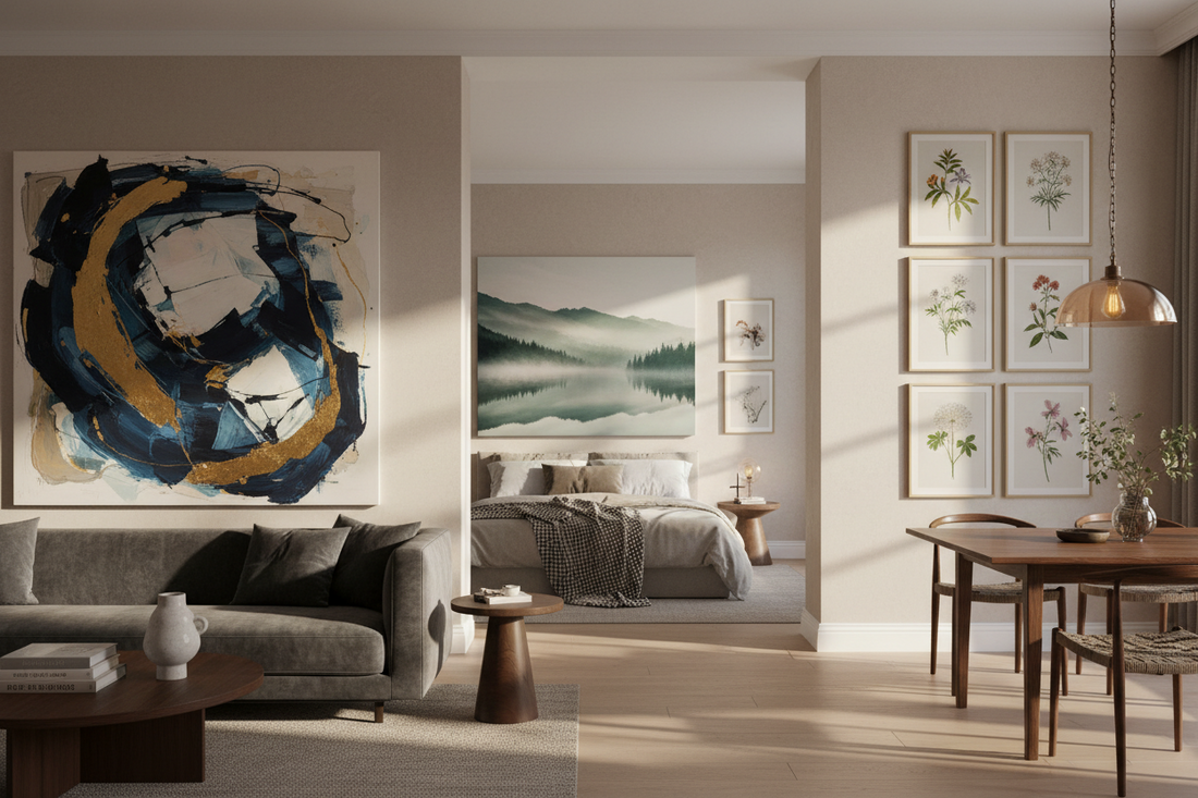 The Ultimate Guide to Choosing the Perfect Wall Art for Every Room