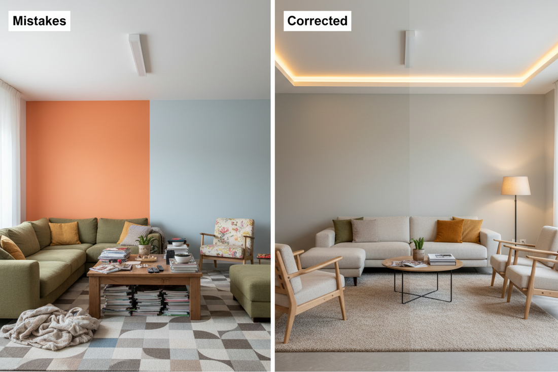Top Home Decorating Mistakes and How to Avoid Them
