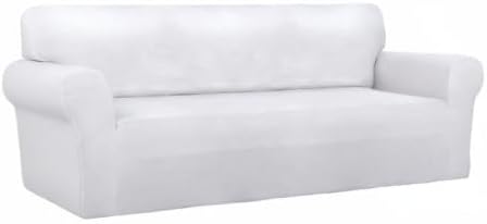 PureFit Super Stretch Sofa Slipcover – Spandex Non Slip Soft Couch Sofa Cover - Image 8