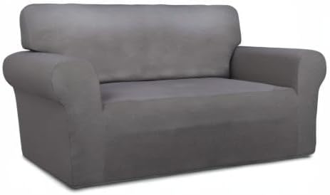PureFit Super Stretch Sofa Slipcover – Spandex Non Slip Soft Couch Sofa Cover - Image 8
