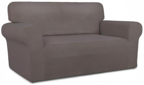 PureFit Super Stretch Sofa Slipcover – Spandex Non Slip Soft Couch Sofa Cover - Image 8