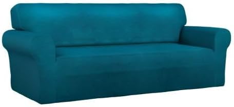 PureFit Super Stretch Sofa Slipcover – Spandex Non Slip Soft Couch Sofa Cover - Image 8