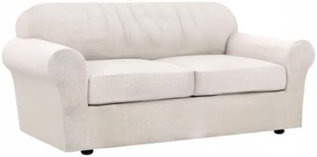 H.VERSAILTEX 3 Piece Stretch Sofa Covers - Image 10