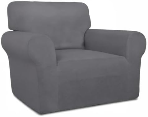 PureFit Super Stretch Chair Sofa Slipcover – Spandex Non Slip Soft Couch Sofa - Image 8