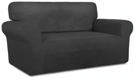 PureFit Super Stretch Sofa Slipcover – Spandex Non Slip Soft Couch Sofa Cover - Image 8
