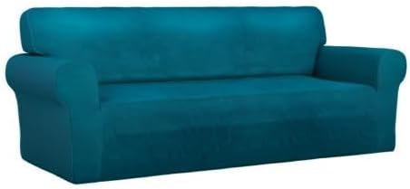 PureFit Super Stretch Oversized Sofa Slipcover – Spandex Non Slip Soft Couch - Image 8