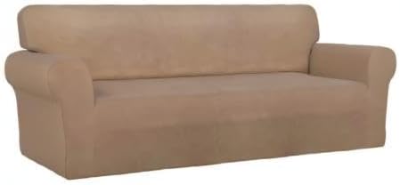 PureFit Super Stretch Sofa Slipcover – Spandex Non Slip Soft Couch Sofa Cover - Image 8