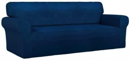 PureFit Super Stretch Sofa Slipcover – Spandex Non Slip Soft Couch Sofa Cover - Image 8