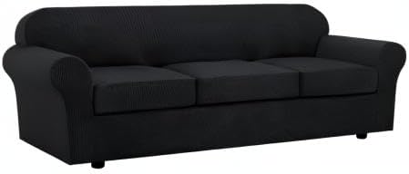 H.VERSAILTEX 4 Piece Stretch Sofa Covers - Image 9