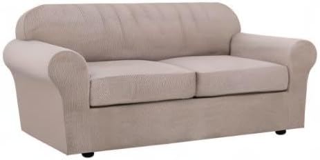 H.VERSAILTEX 3 Piece Stretch Sofa Covers - Image 10