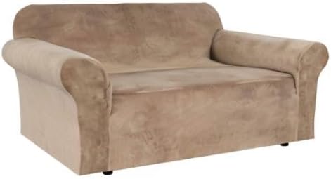 H.VERSAILTEX Stretch Velvet Loveseat Covers - Image 8