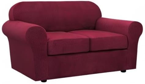 H.VERSAILTEX 3 Piece Stretch Sofa Covers - Image 9