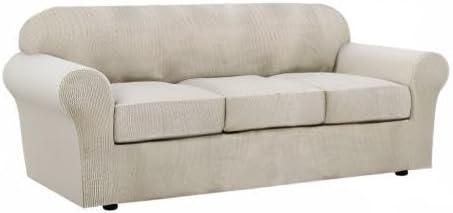 H.VERSAILTEX 4 Piece Stretch Sofa Covers - Image 10