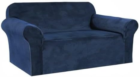 H.VERSAILTEX Stretch Velvet Loveseat Covers - Image 8