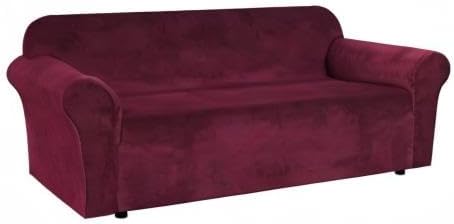 H.VERSAILTEX Stretch Velvet Sofa Covers Large Couch Covers Sofa Slipcovers - Image 8