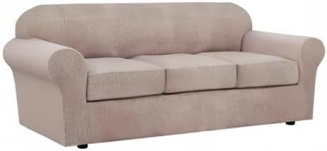 H.VERSAILTEX 4 Piece Stretch Sofa Covers - Image 10