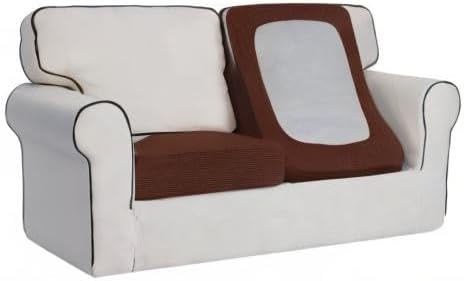 Easy-Going Stretch Individual Loveseat Couch Cushion Cover Sofa Cushion - Image 8