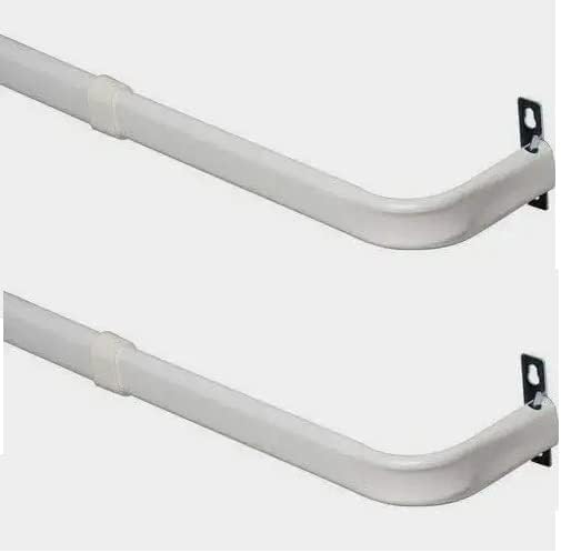 Yafa Home Fashion Heavy Duty Single Standard Adjustable Curtain Rod Hardware by YafaHomeFashion