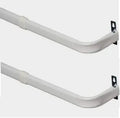 Yafa Home Fashion Heavy Duty Single Standard Adjustable Curtain Rod Hardware by YafaHomeFashion