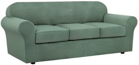 H.VERSAILTEX 4 Piece Stretch Sofa Covers - Image 9