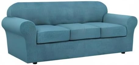 H.VERSAILTEX 4 Piece Stretch Sofa Covers - Image 9
