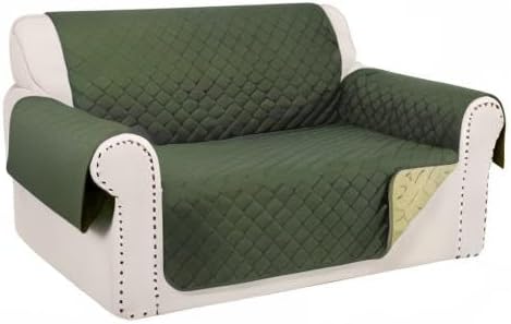 Reversible Loveseat Sofa Covers Couch Cover Furniture Protector - Image 8