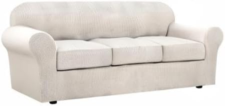 H.VERSAILTEX 4 Piece Stretch Couch Covers - Image 10