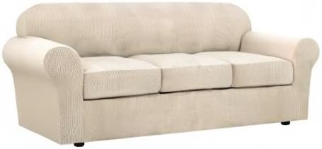 H.VERSAILTEX 4 Piece Stretch Couch Covers - Image 10