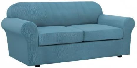 H.VERSAILTEX 3 Piece Stretch Sofa Covers - Image 9