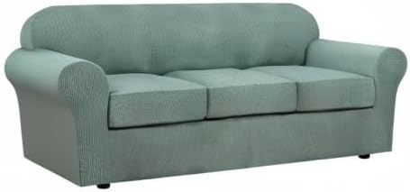 H.VERSAILTEX 4 Piece Stretch Sofa Covers - Image 9