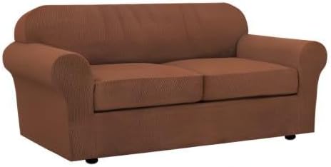 H.VERSAILTEX 3 Piece Stretch Sofa Covers - Image 9