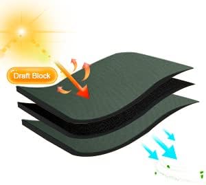 RYB HOME Short Blackout Curtains - Image 7