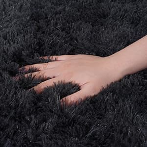 Runner Rugs for Bedroom, 2x6 Fluffy Throw Area Rug Non Slip for Bedside Dorm - Image 5