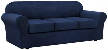 H.VERSAILTEX 4 Piece Stretch Sofa Covers - Image 9