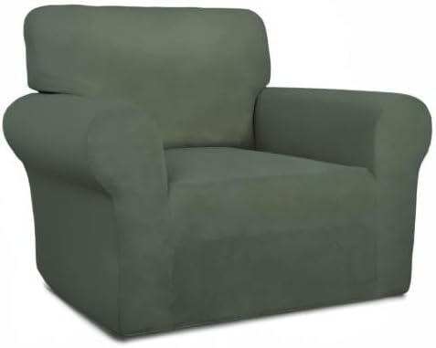 PureFit Super Stretch Chair Sofa Slipcover – Spandex Non Slip Soft Couch Sofa - Image 8