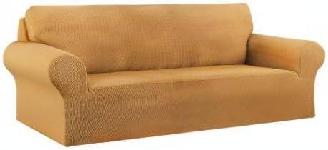 KEKUOU Stretch Oversized Sofa Slipcover 1 Piece Couch Sofa Cover Furniture - Image 9