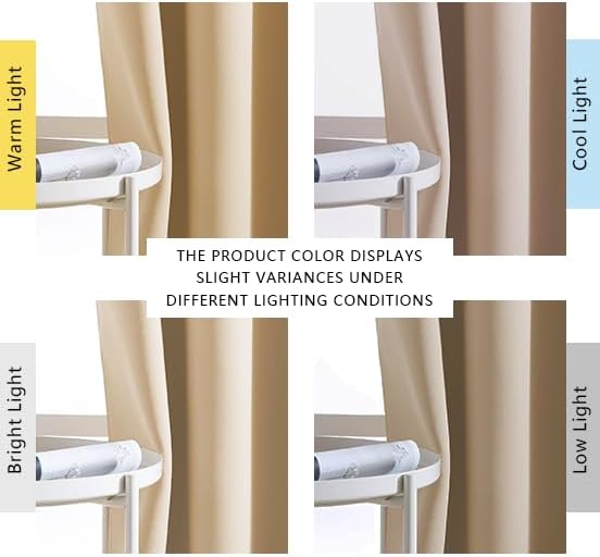 NICETOWN Bedroom Blackout Curtains and Drapes - Image 3
