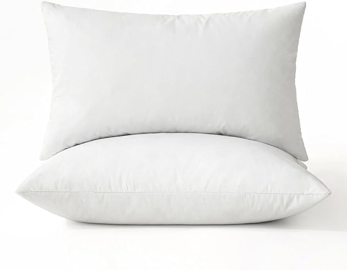 MIULEE 14x22 Pillow Inserts, Decorative Fluffy Throw Pillow Inserts Cotton by MIULEE