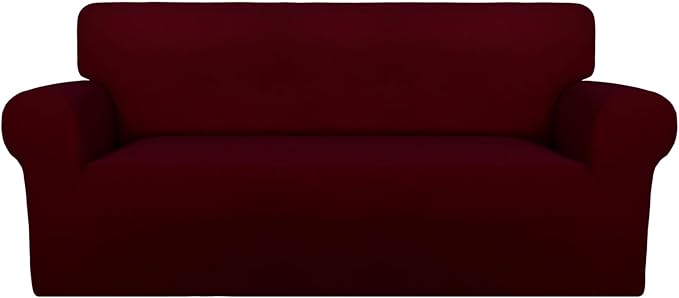 PureFit Super Stretch Sofa Slipcover – Spandex Non Slip Soft Couch Sofa Cover by PureFit