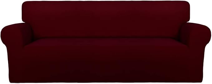 PureFit Super Stretch Sofa Slipcover – Spandex Non Slip Soft Couch Sofa Cover by PureFit