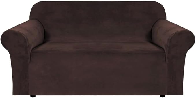 H.VERSAILTEX Stretch Velvet Loveseat Covers by HVERSAILTEX