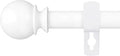 Curtain Rods for Windows 48 to 84 or 88 Inches Max by Poskena