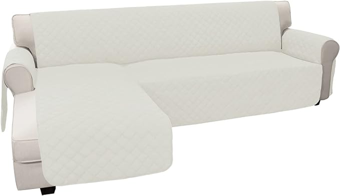 Easy-Going Sofa Slipcover L Shape Sofa Cover Sectional Couch Cover Chaise Cover by Easy-Going
