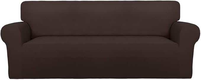 PureFit Super Stretch Sofa Slipcover – Spandex Non Slip Soft Couch Sofa Cover by PureFit