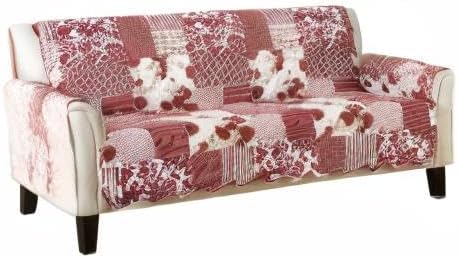 Great Bay Home Reversible Patchwork Sofa Cover - Image 5