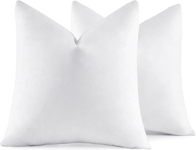MIULEE 20x20 Pillow Inserts, Decorative Fluffy Throw Pillow Inserts Cotton by MIULEE