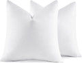 MIULEE 24x24 Euro Pillow Inserts, Decorative Fluffy Throw Pillow Inserts Cotton by MIULEE