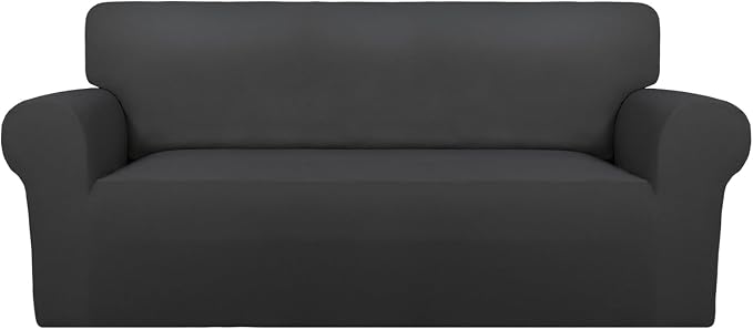 PureFit Super Stretch Sofa Slipcover – Spandex Non Slip Soft Couch Sofa Cover by PureFit